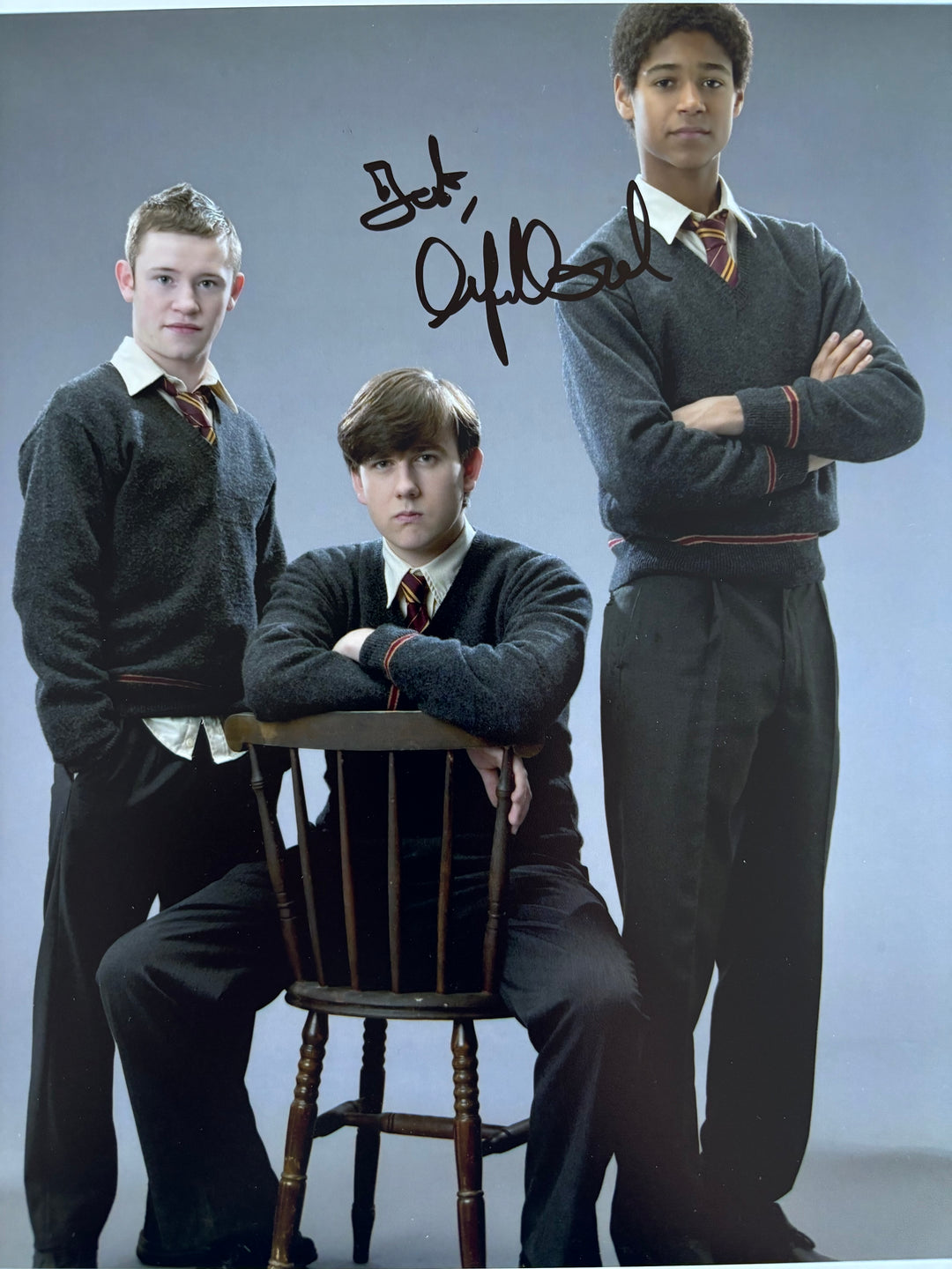 Alfred Enoch signed Autograph 8x10 Harry Potter