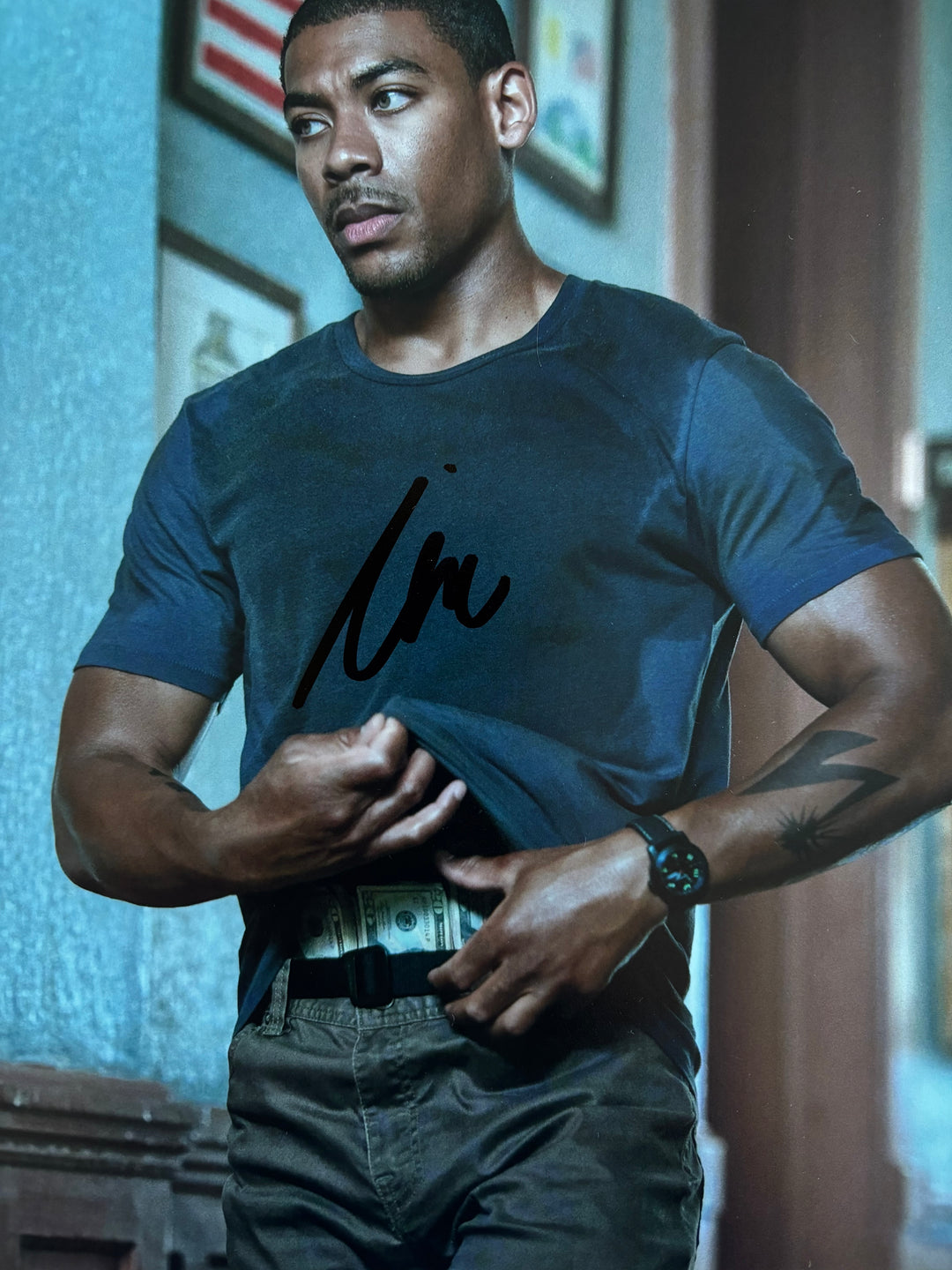 Aaron Pierre signed Autograph 8x10 Krypton, Rebel Ridge, The Morning Show