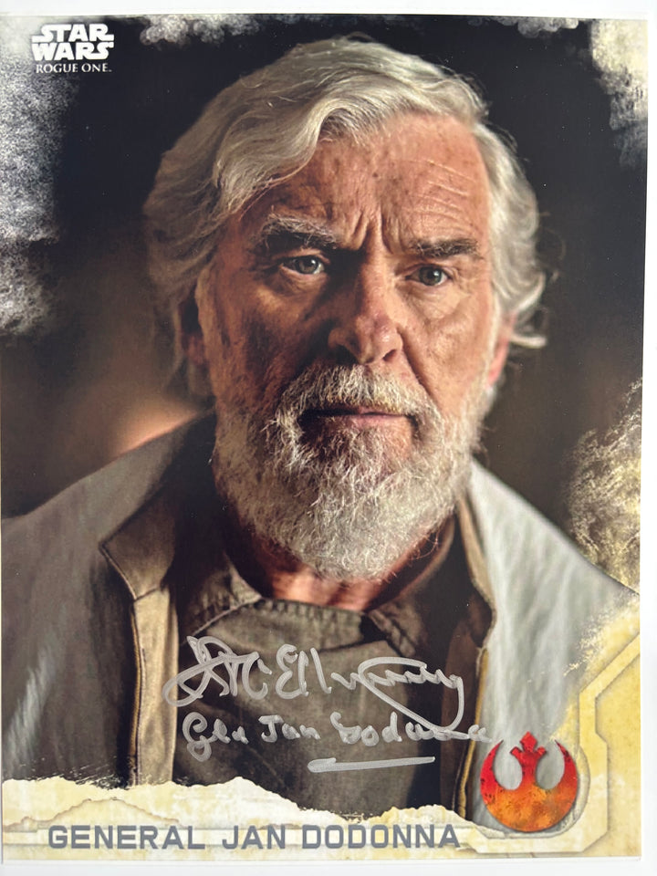Ian McElhinney signed Autograph 8x10 Star Wars, Game of Thrones
