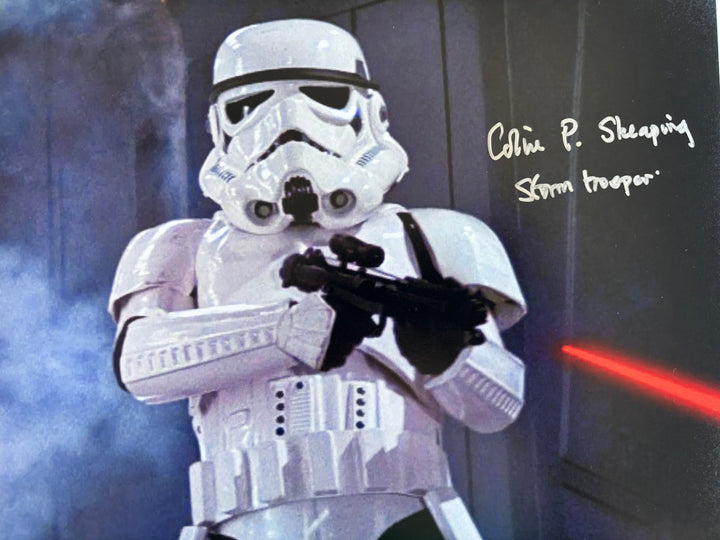 Colin P. Skeaping signed Autograph 8x10 Star Wars