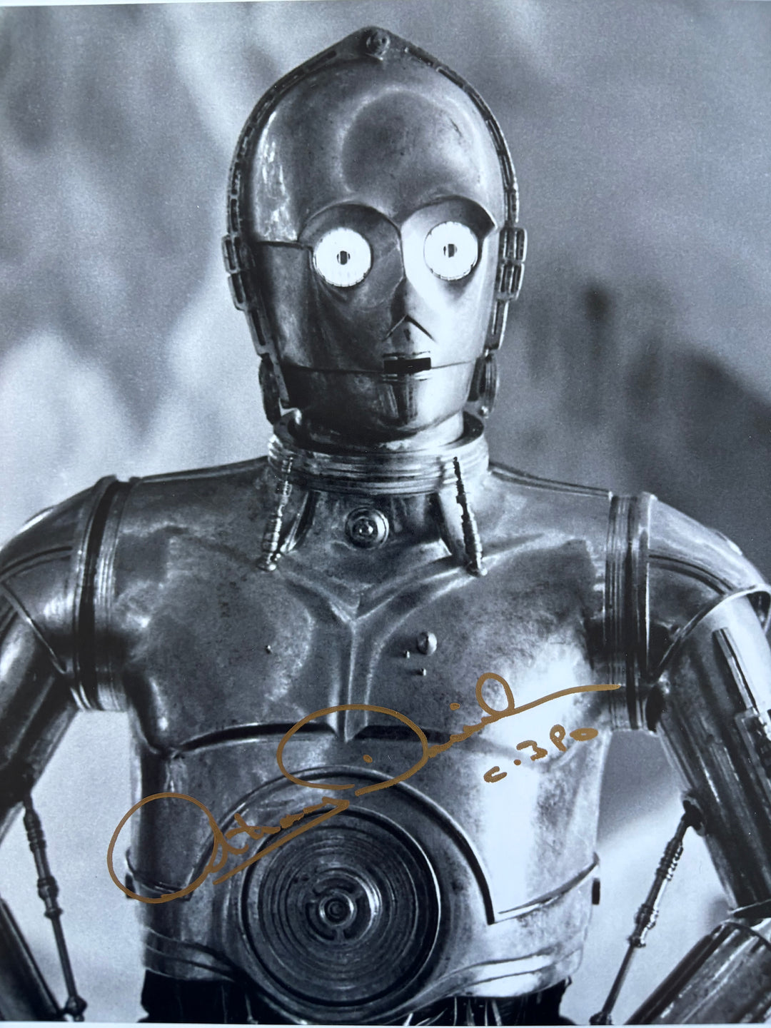Anthony Daniels signed Autograph 8x10 Star Wars