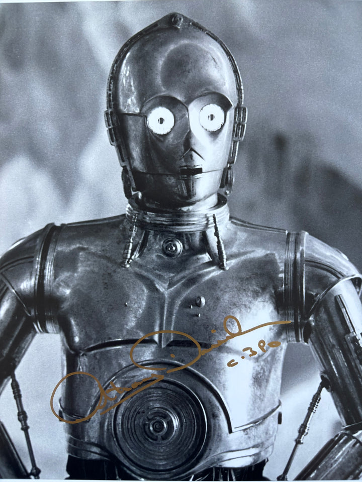 Anthony Daniels signed Autograph 8x10 Star Wars