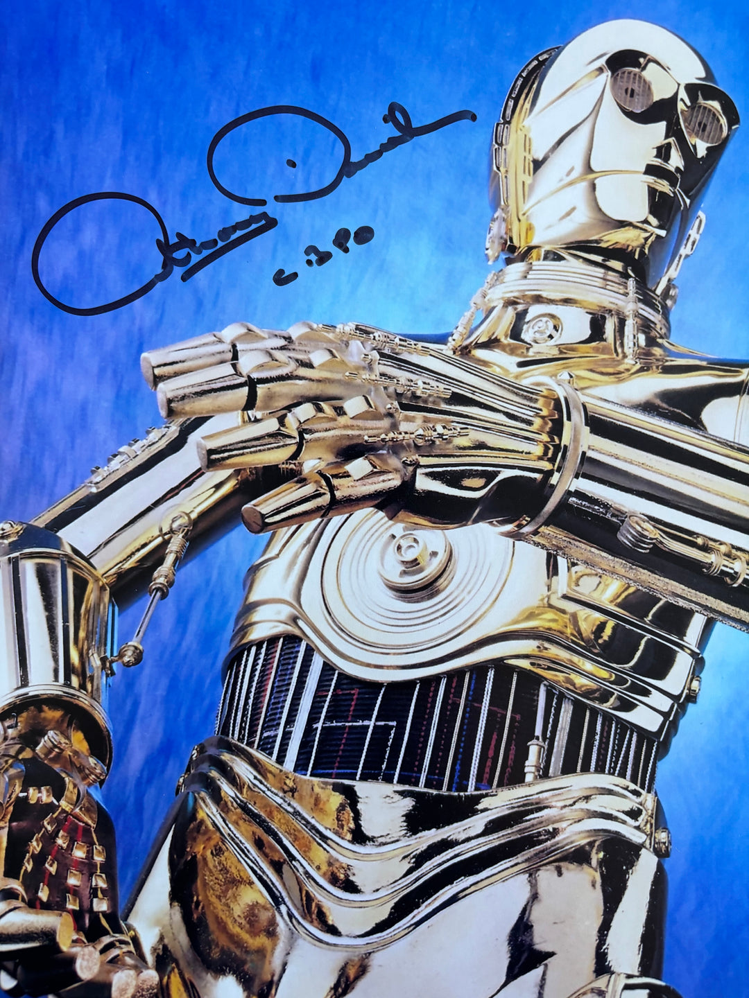 Anthony Daniels signed Autograph 8x10 Star Wars