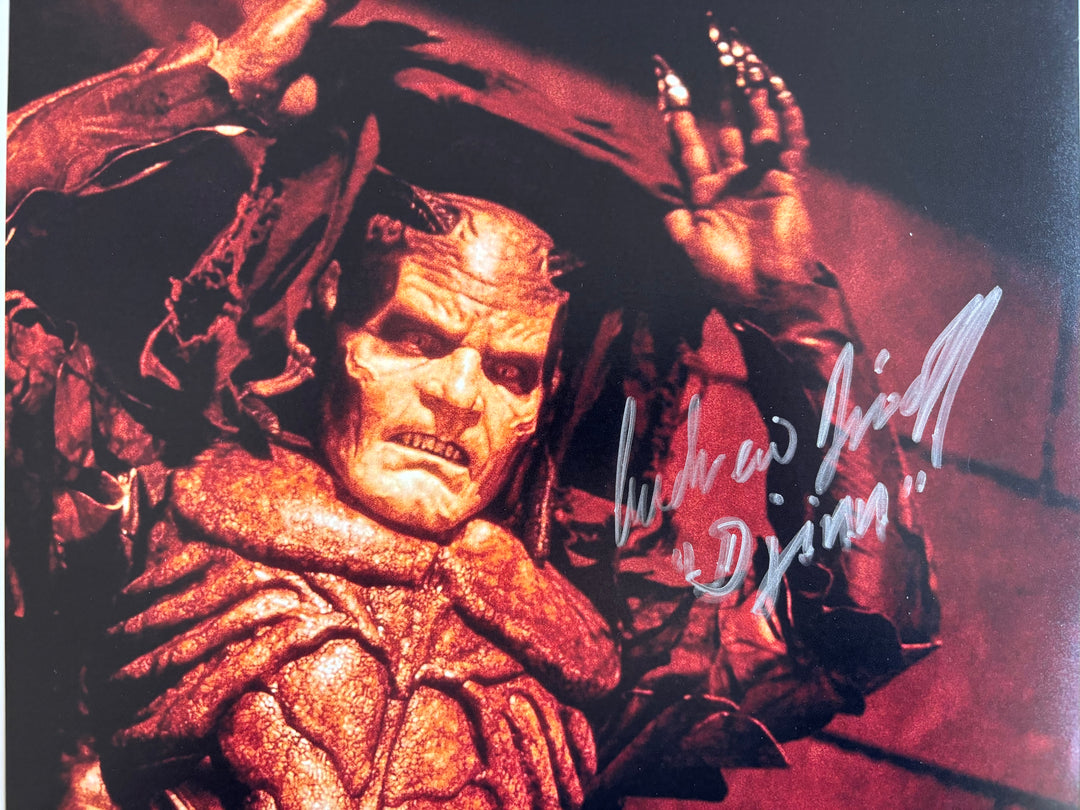 Andrew Divoff signed Autograph 8x10 Indiana Jones, Wishmaster