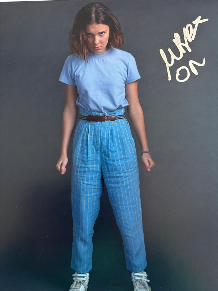 Millie Bobby Brown signed Autograph 8x10 Stranger Things
