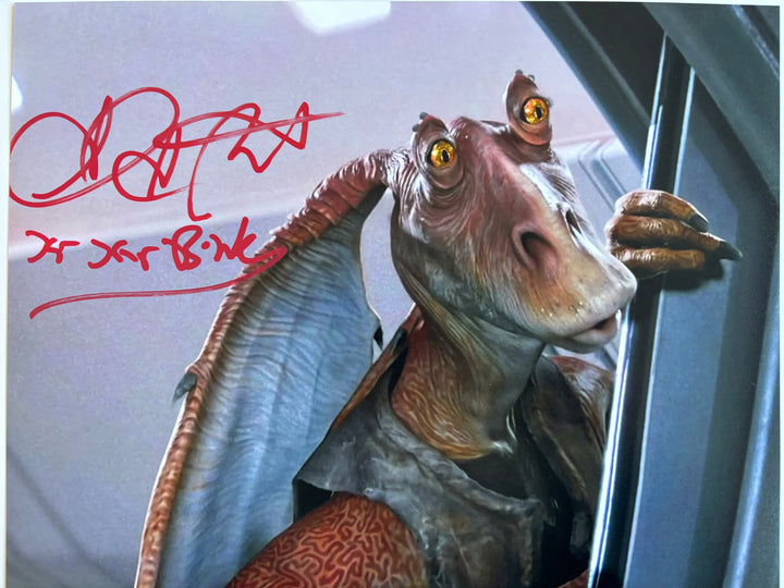 Ahmed Best signed Autograph 8x10 Star Wars
