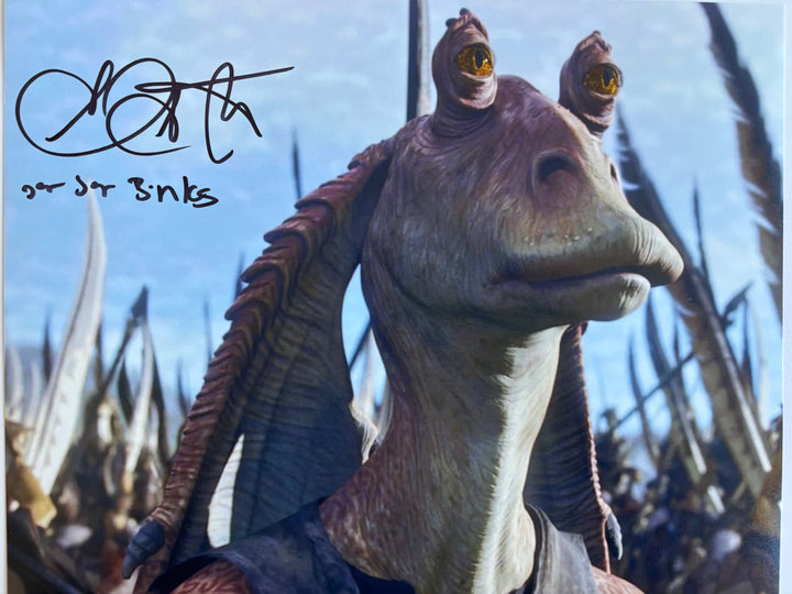 Ahmed Best signed Autograph 8x10 Star Wars