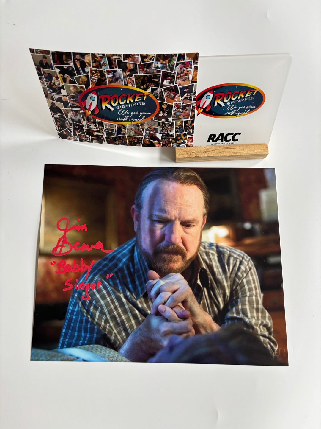 Jim Beaver signed Autograph 8x10 Supernatural