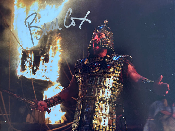 Brian Cox signed Autograph 8x10 X-Men, Troy
