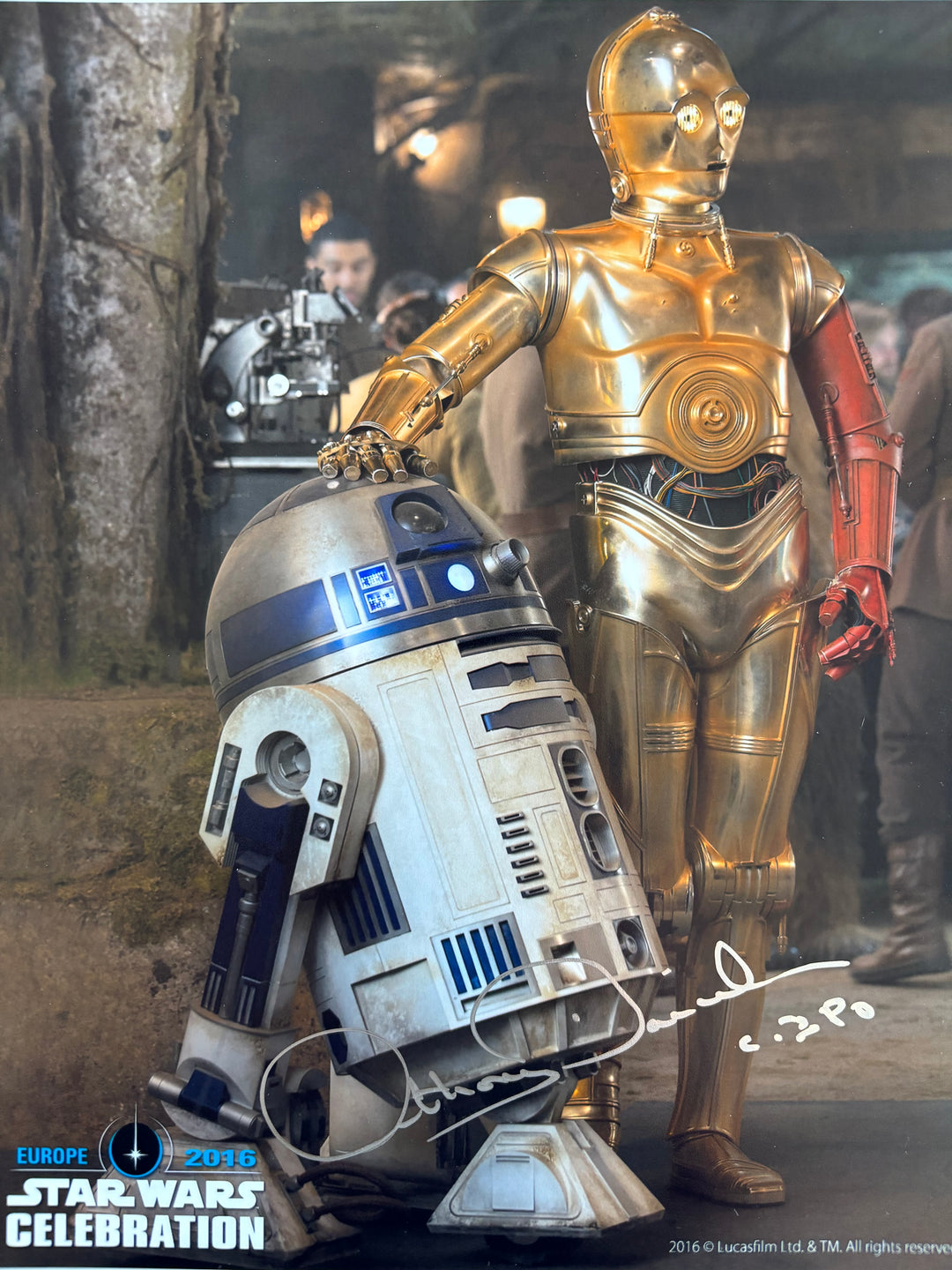 Anthony Daniels signed Autograph 8x10 Star Wars