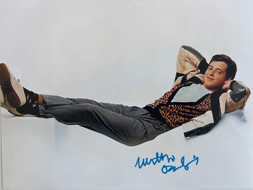 Matthew Broderick signed Autograph 8x10 Ferris Butler, Lion King