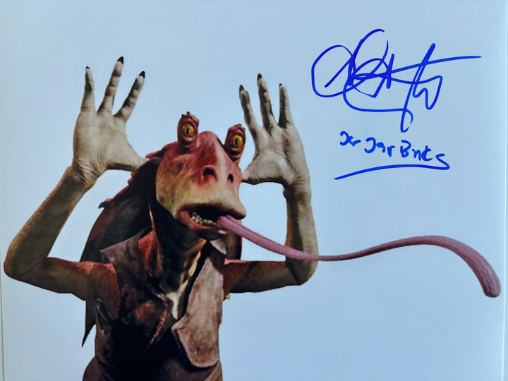 Ahmed Best signed Autograph 8x10 Star Wars