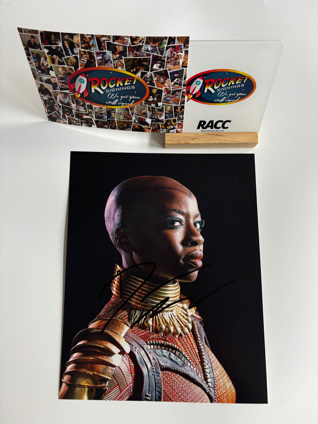 Danai Gurira signed Autograph 8x10 Marvel: Black Panther