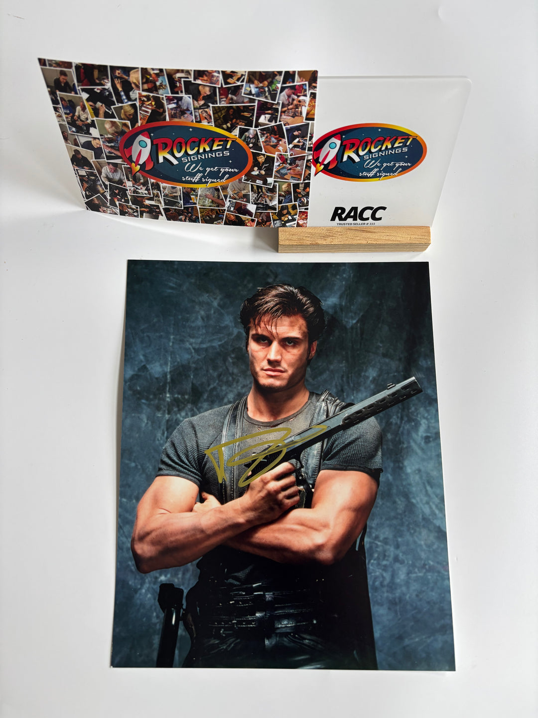 Dolph Lundgren signed Autograph 8x10 Punisher