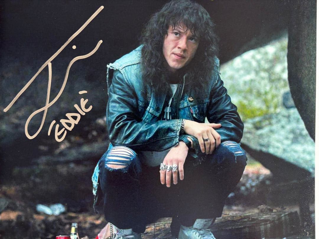 Joseph Quinn signed Autograph 8x10 Stranger Things