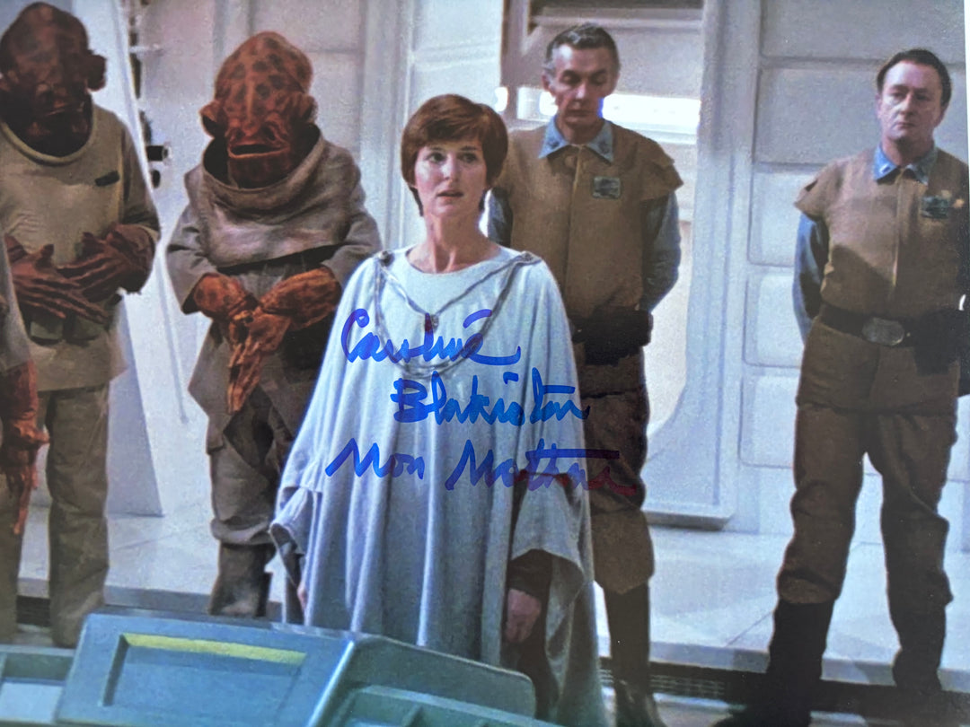 Caroline Blakiston signed Autograph 8x10 Star Wars