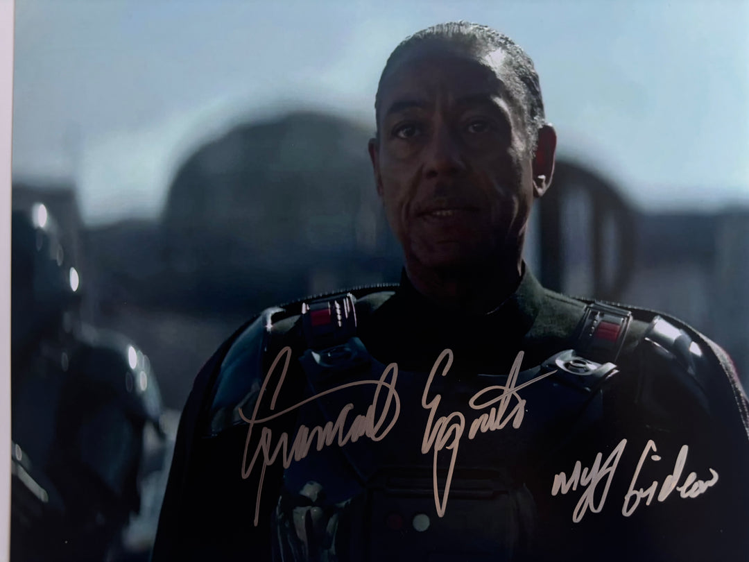 Giancarlo Esposito signed Autograph 8x10 Star Wars: Mandalorian, Breaking Bad