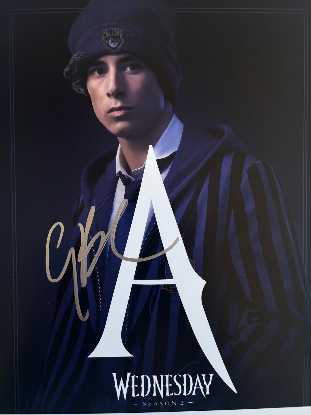 Georgie Farmer signed Autograph 8x10 Wednesday