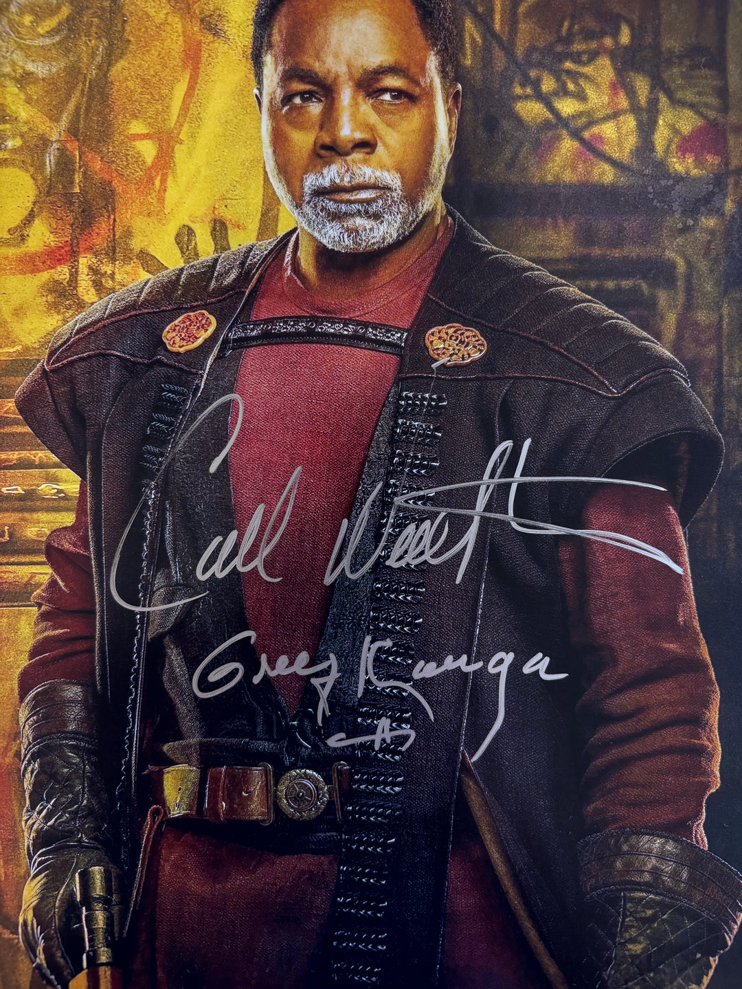 Carl Weathers signed Autograph 8x10 Rocky, Star Wars, Predator