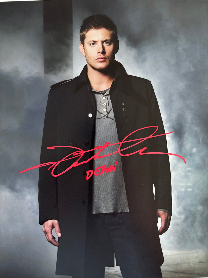 Jensen Ackles signed Autograph 8x10 Supernatural, The Boys