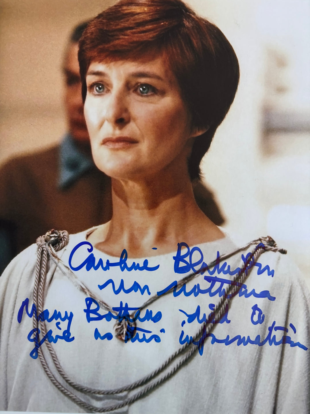 Caroline Blakiston signed Autograph 8x10 Star Wars