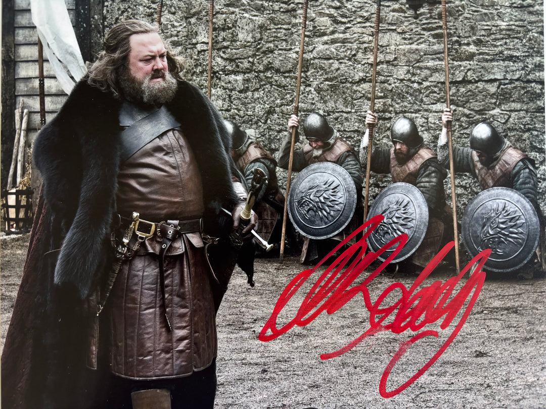 Mark Addy signed Autograph 8x10 Game of Thrones