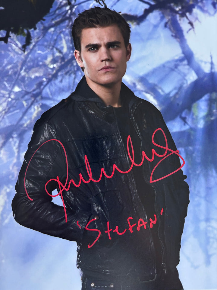 Paul Wesley signed Autograph 8x10 Vampire Diaries, Star Trek
