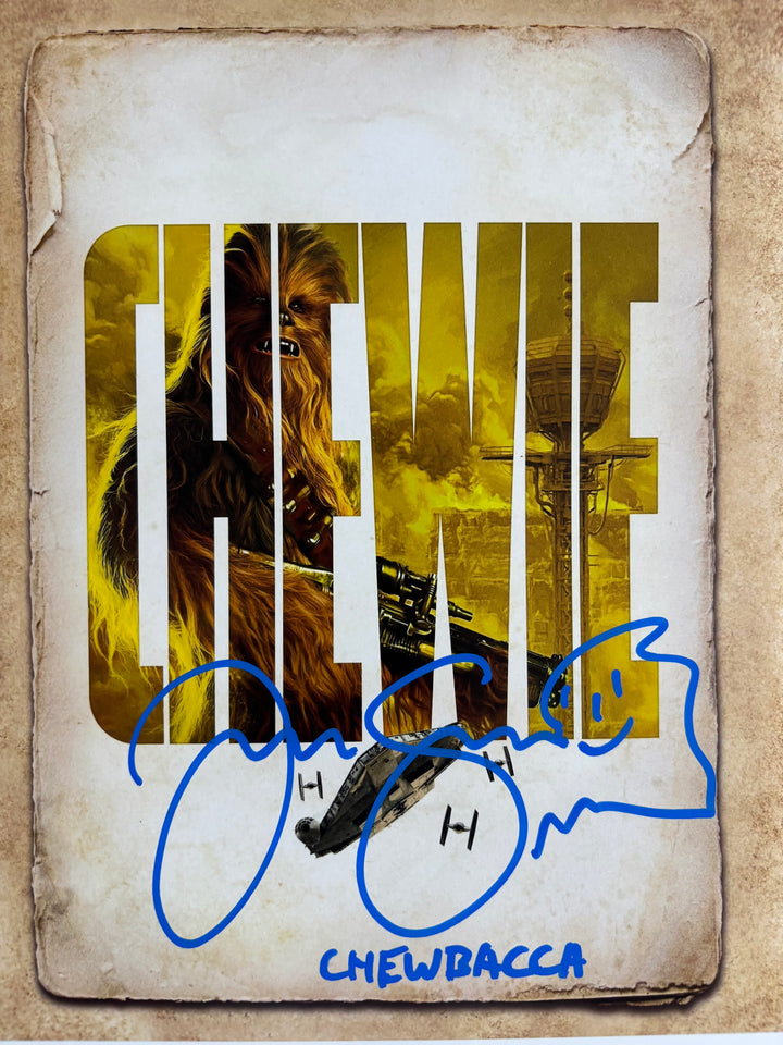 Joonas Suotamo signed Autograph 8x10 Star Wars