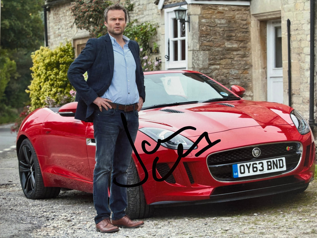 Jamie Glover signed Autograph 8x10 Doctor Who, Agatha Raisin