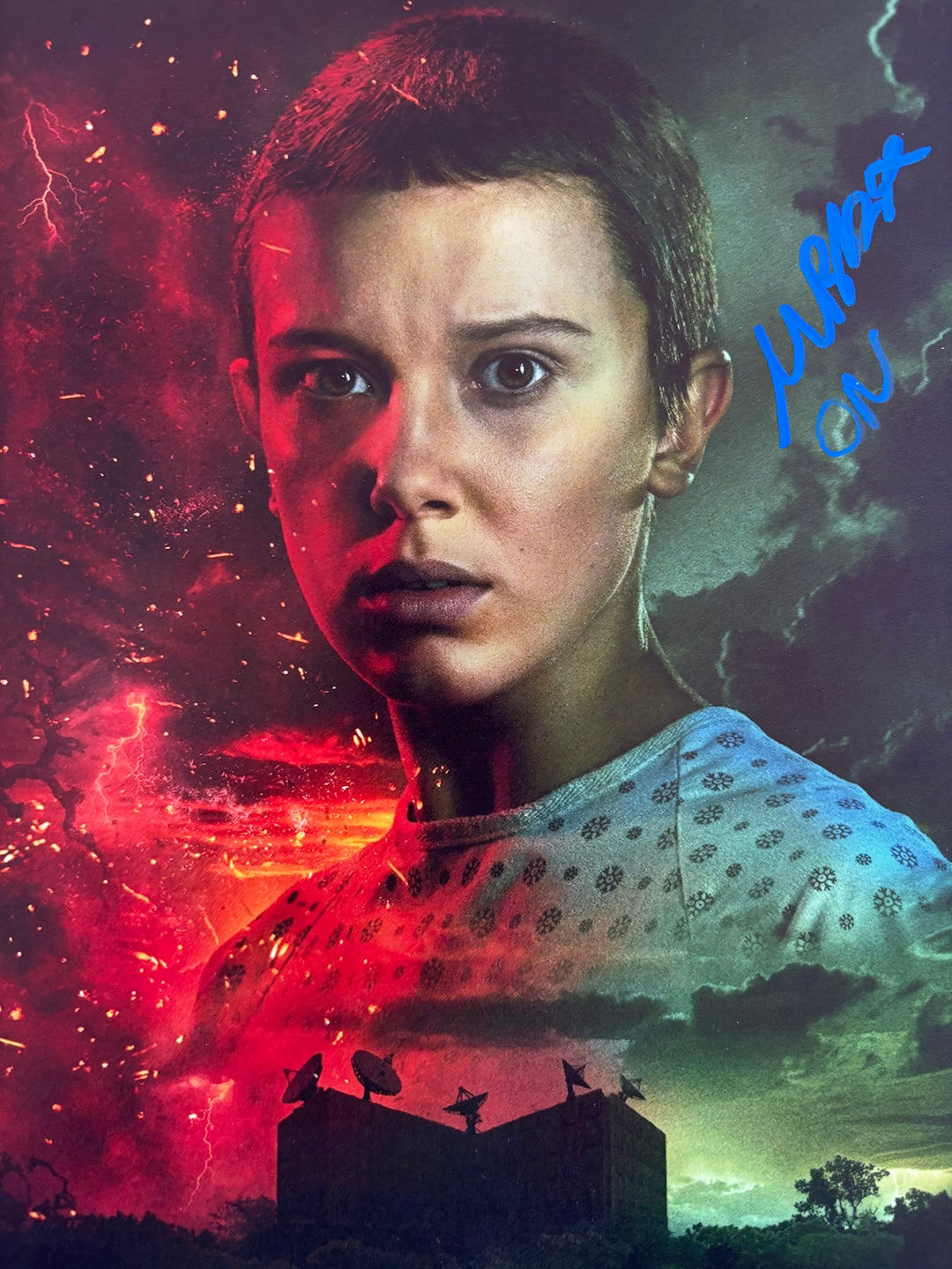 Millie Bobby Brown signed Autograph 8x10 Stranger Things