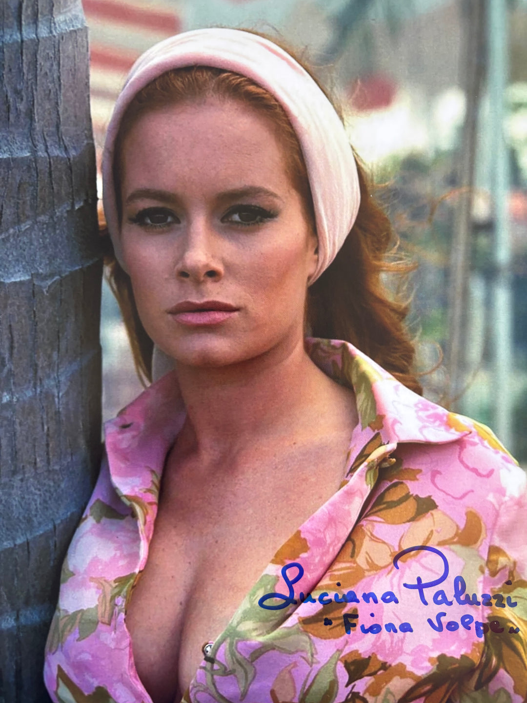 Luciana Paluzzi signed Autograph 8x10 James Bond