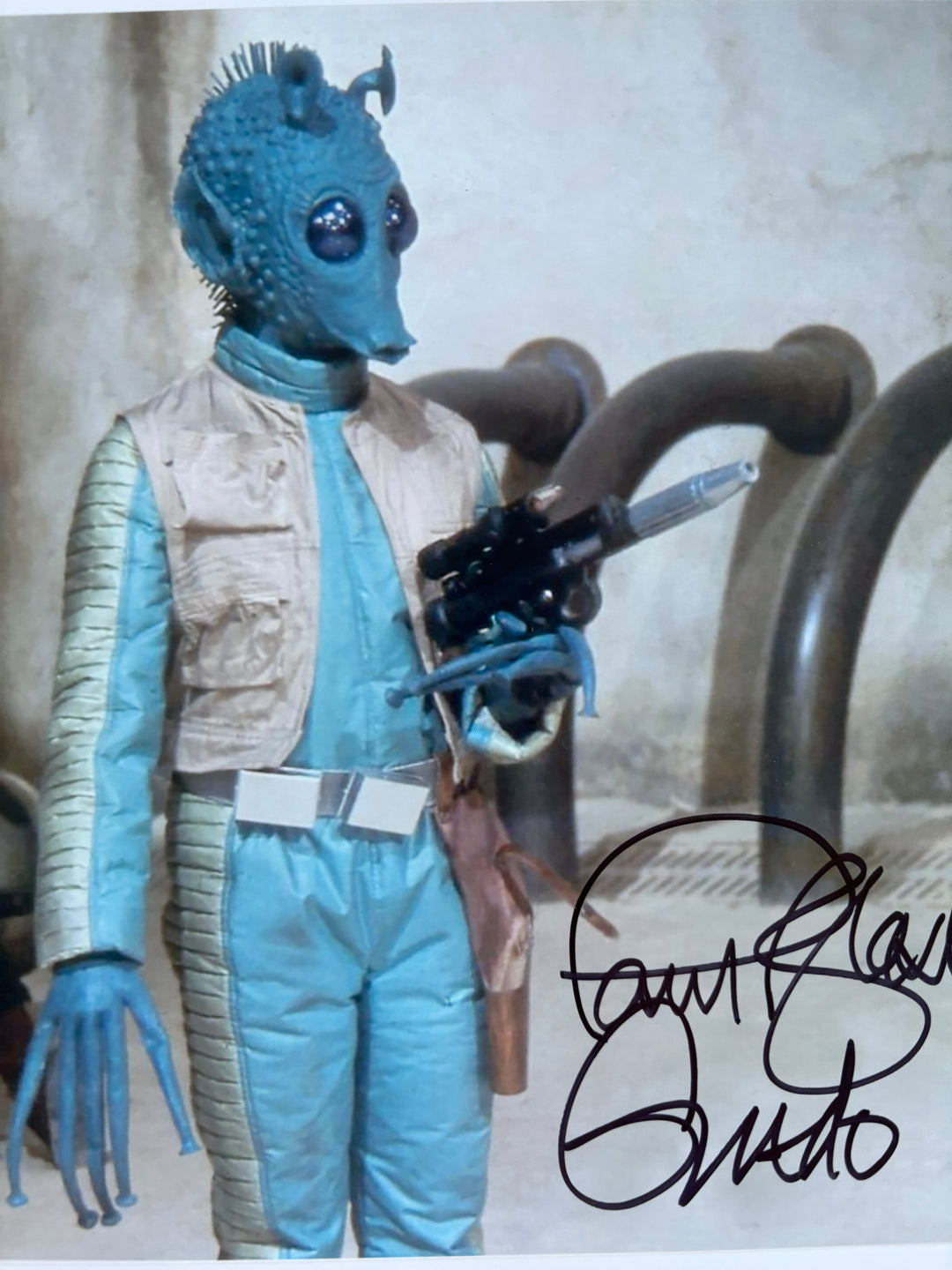 Paul Blake signed Autograph 8x10 Star Wars