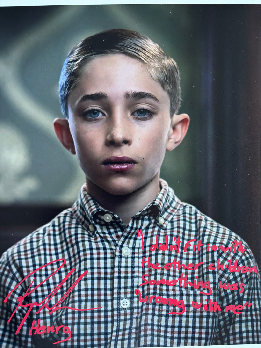 Raphael Luce signed Autograph 8x10 Stranger Things