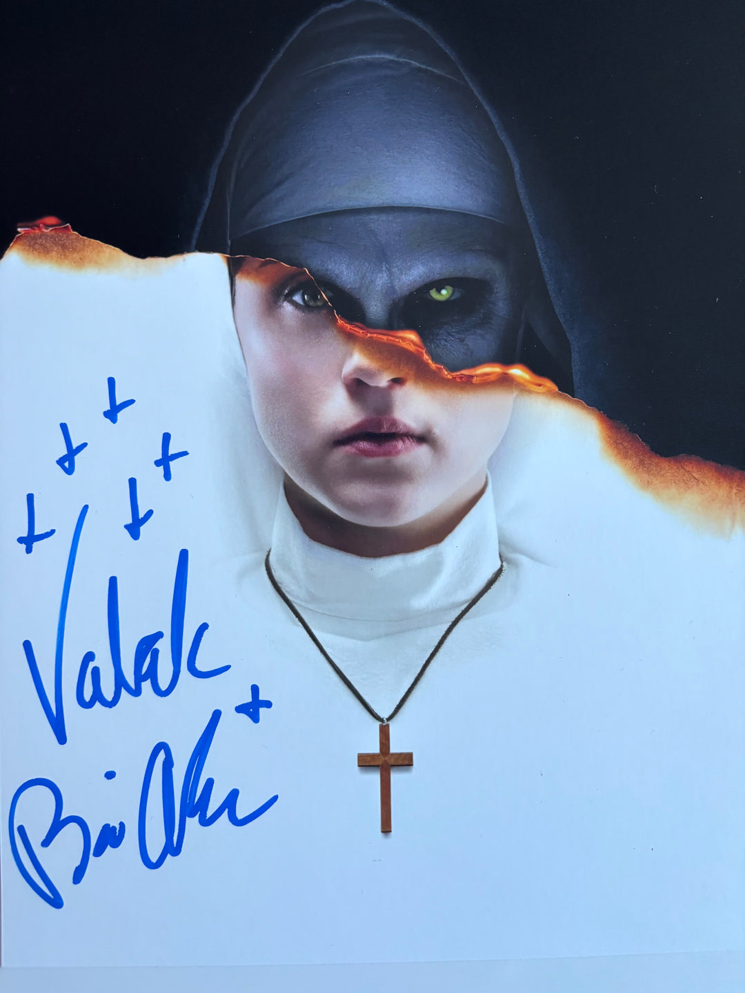Bonnie Aarons signed Autograph 8x10 The Nun