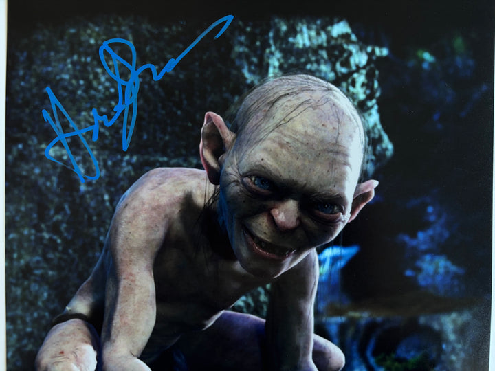 Andy Serkis signed Autograph 8x10 Lord of the Rings, Star Wars