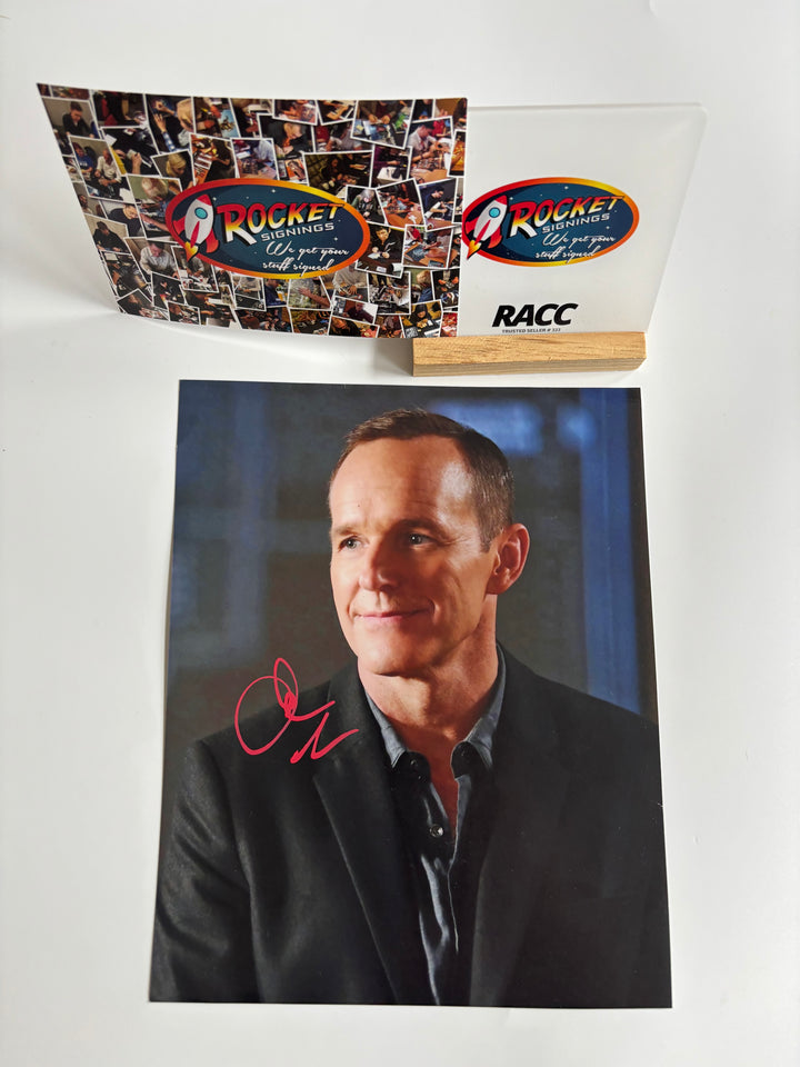 Clark Gregg signed Autograph 8x10 Marvel