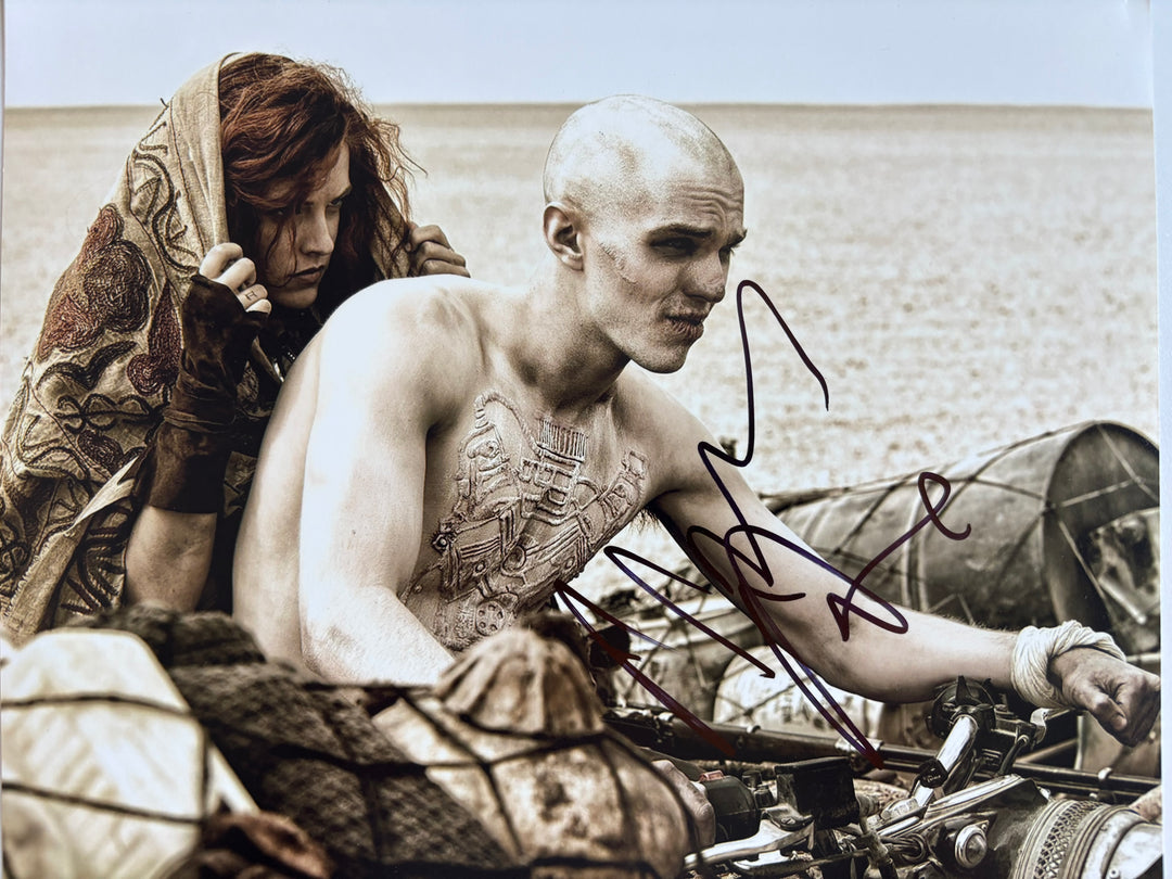 Nicholas Hoult signed Autograph 8x10 Mad Max