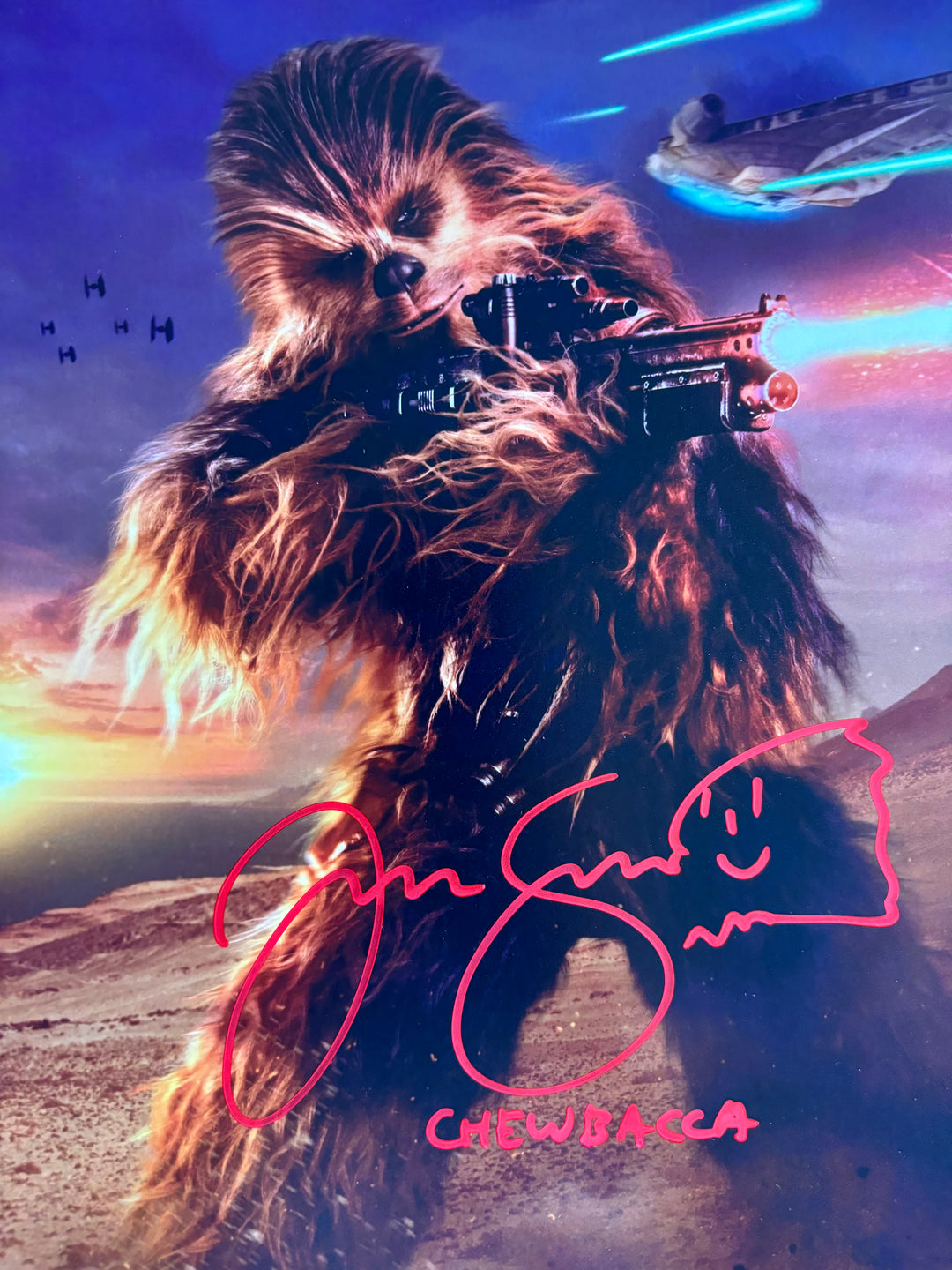 Joonas Suotamo signed Autograph 8x10 Star Wars