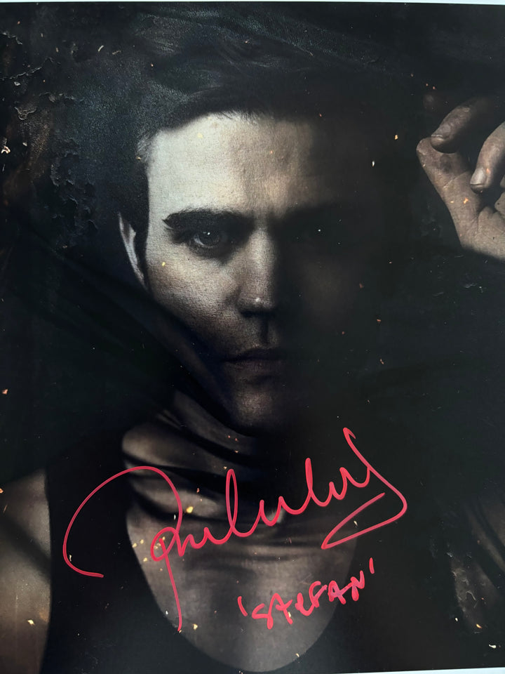 Paul Wesley signed Autograph 8x10 Vampire Diaries, Star Trek