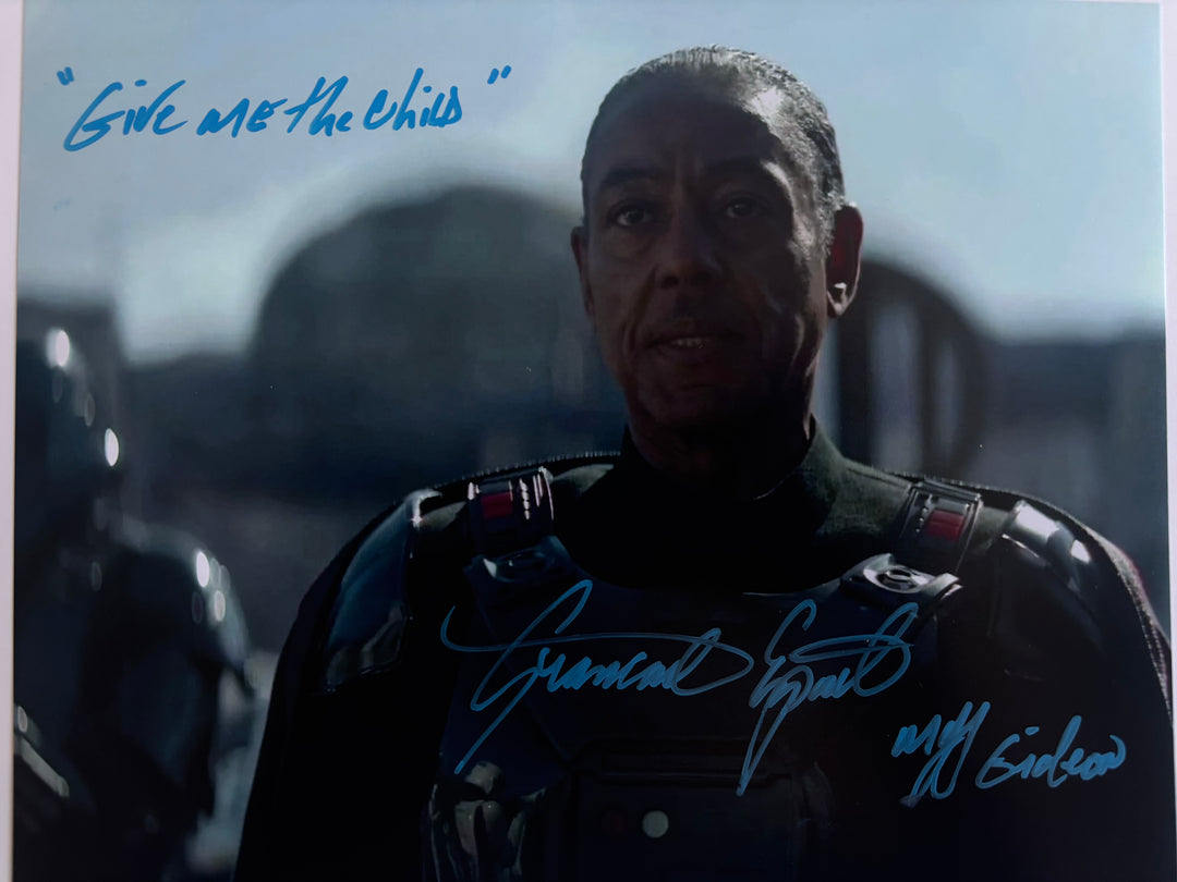 Giancarlo Esposito signed Autograph 8x10 Star Wars: Mandalorian, Breaking Bad