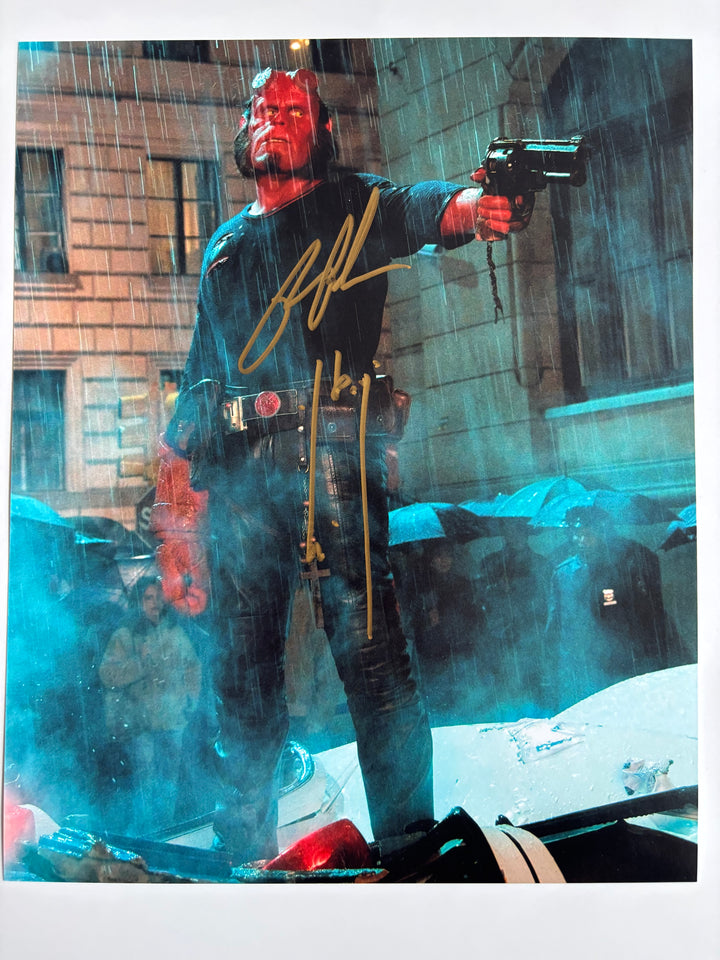 Ron Perlman signed Autograph 8x10 Hellboy