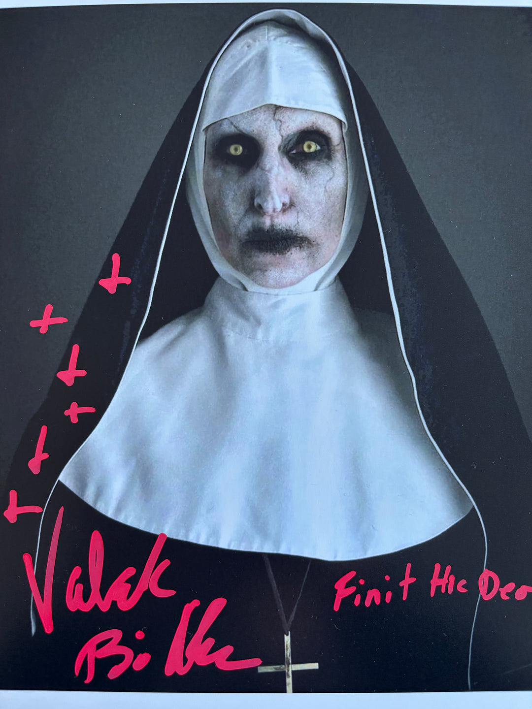 Bonnie Aarons signed Autograph 8x10 The Nun