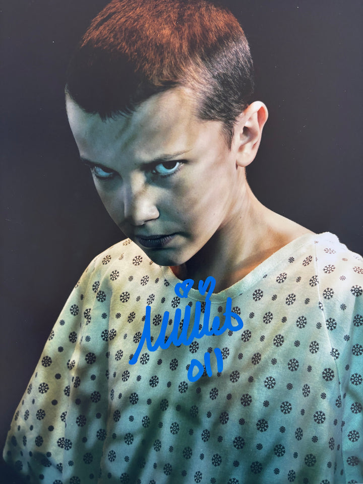 Millie Bobby Brown signed Autograph 8x10 Stranger Things