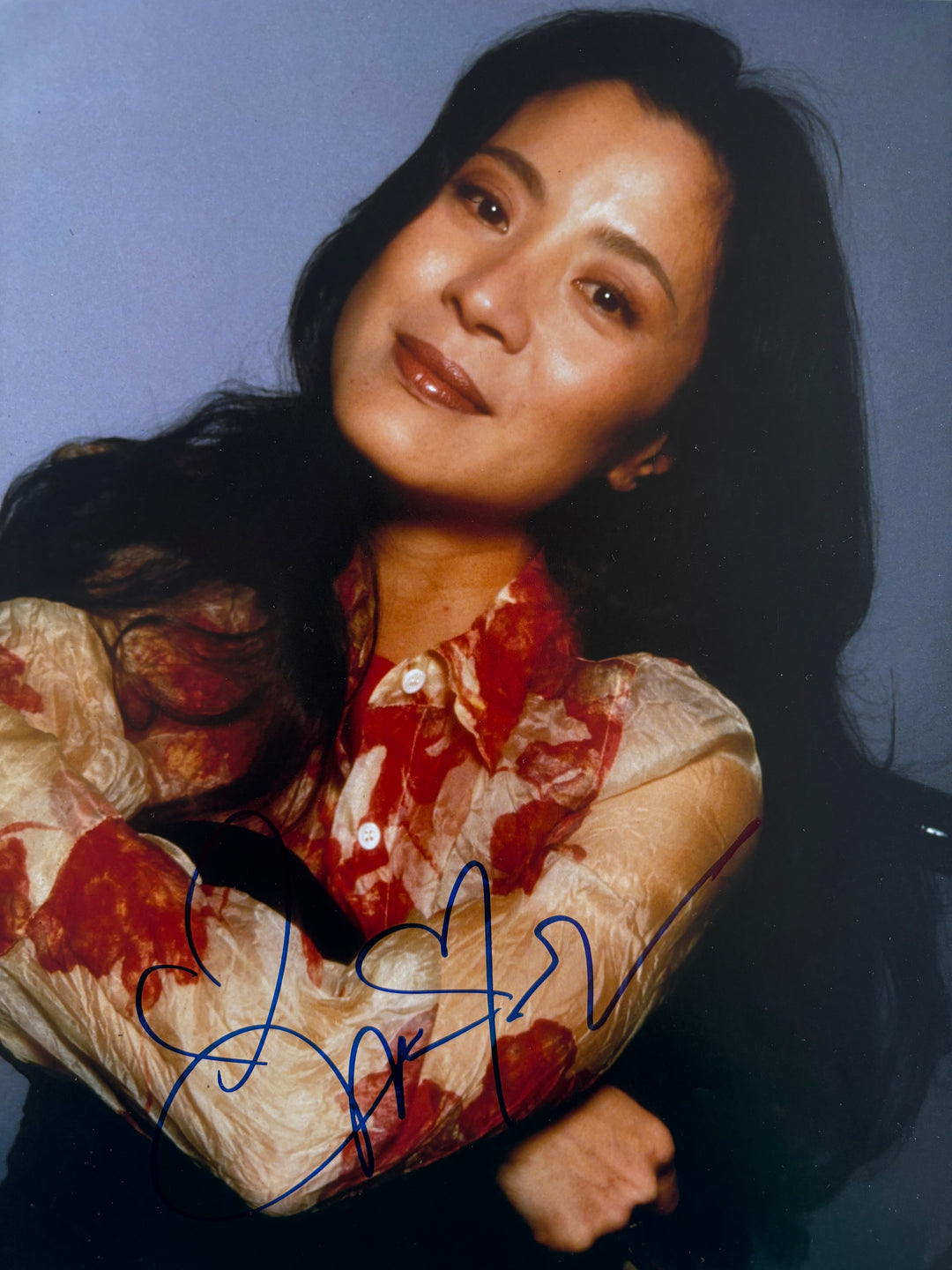 Michelle Yeoh signed Autograph 8x10 James Bond
