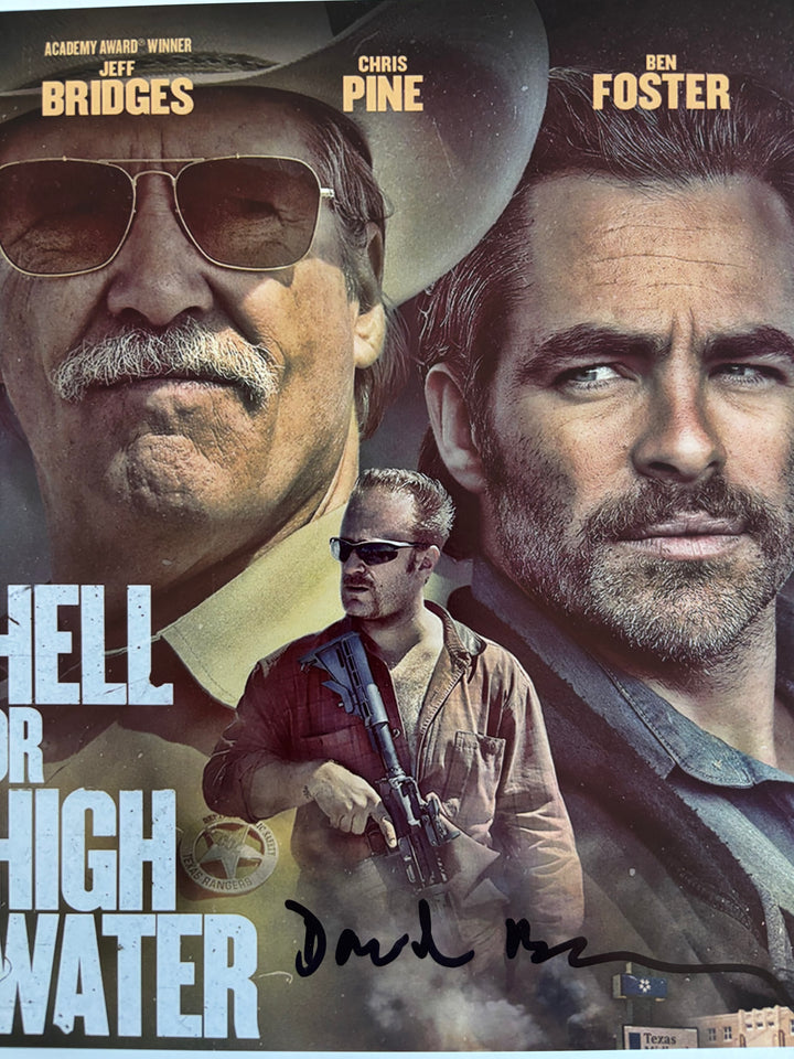 David Mackenzie signed Autograph 8x10 Outlaw Kings, Hell or High Water