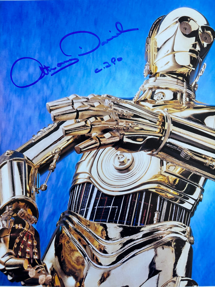 Anthony Daniels signed Autograph 8x10 Star Wars