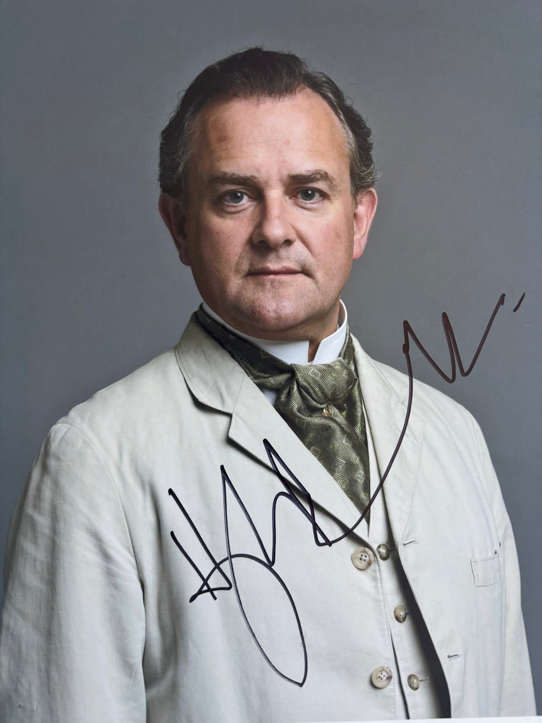 Hugh Bonneville signed Autograph 8x10 Downtown Abbey, Doctor Who, Paddington
