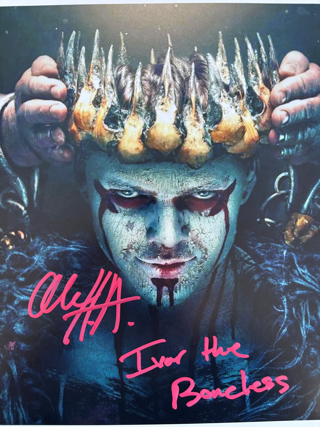 Alex Hogh Andersen signed Autograph 8x10 Vikings