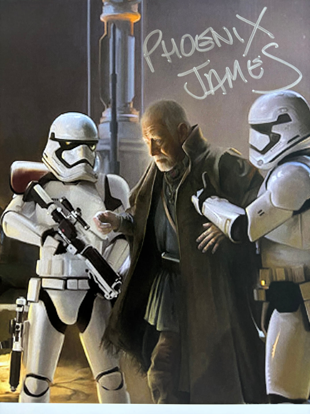 Phoenix James signed Autograph 8x10 Star Wars