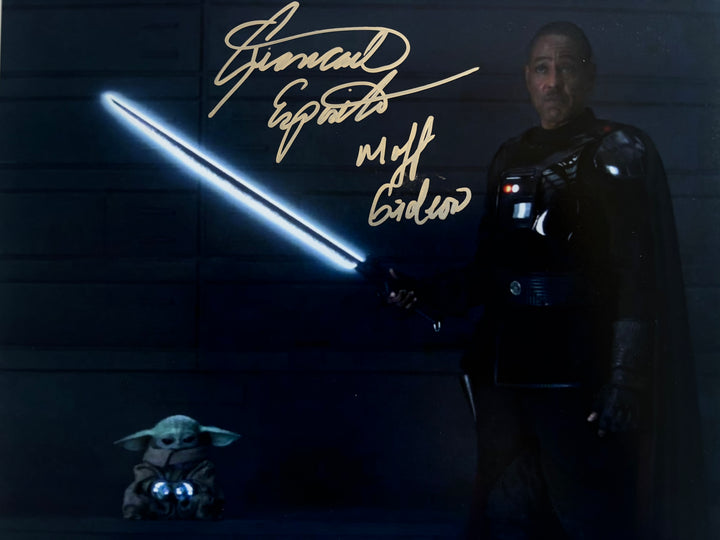 Giancarlo Esposito signed Autograph 8x10 Star Wars: Mandalorian, Breaking Bad